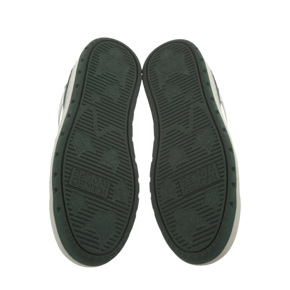 Naked Wolfe Ravenn‎ Forrest Green Leather Sneakers Womens Size 10 NIB - Picture 13 of 15
